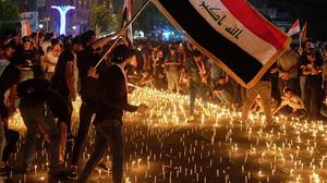شهد العراق منذ 25 تشرين الأول/ أكتوبر الماضي موجة احتجاجات متصاعدة مناهضة للحكومة- جيتي
