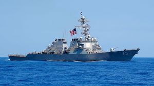 ذكر الضابط أن "الأوساط العسكرية الإسرائيلية تراقب قيام الجيش الأمريكي بنقل سفنه إلى المنطقة"- جيتي