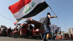 الاحتجاجات في العراق تطالب بمحاسبة الفاسدين- جيتي