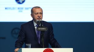 قال أردوغان إن "موضوع قناة إسطنبول ليس من شأن هذا الشخص (إمام أوغلو) ونحن مصممون عليها"- الأناضول