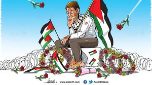 التضامن مع الشعب الفلسطيني كاريكاتير التضامن وفقط