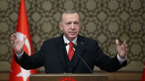 أردوغان طرح مسألة دستور جديد في البلاد الاثنين الماضي- الأناضول