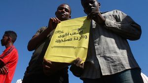 تظاهرات ضد الانقلاب العسكري في السودان- جيتي