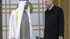ولي عهد أبو ظبي وصل إلى أنقرة والتقى الرئيس التركي- الرئاسة التركية
