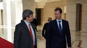 التقى وزير الخارجية الإماراتي مؤخرا بشار الأسد وجرى الاتفاق على بناء محطة للطاقة الشمسية- سانا