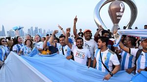 تستضيف دولة قطر نهائيات كأس العالم لكرة القدم في 20 تشرين الثاني- alkass / تويتر