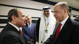 أردوغان صافح السيسي في قطر لأول مرة منذ تولي الأخير السلطة- الأناضول