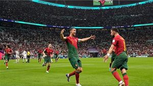 ورفع المنتخب البرتغالي رصيده بعد هذا الفوز للنقطة السادسة في صدارة ترتيب المجموعة الثامنة- أ ف ب