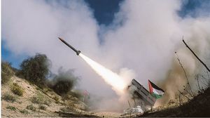 رشقة صاروخية تستهدف تل أبيب - موقع إكس