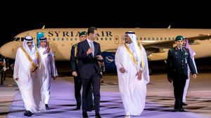 رئيس النظام السوري بشار الأسد يصل إلى السعودية - حساب رئاسة الجمهورية