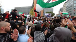 مظاهرة في بروكسل لدعم غزة - منصة إكس