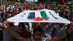 ردد متظاهرون هتافات عكست سخطا من السيسي بحسب المنظمة - جيتي