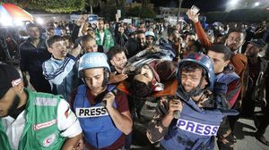 سجل قطاع غزة أعلى مؤشرات انتهاك لحرية الصحافة بفعل العدوان المستمر- الأناضول