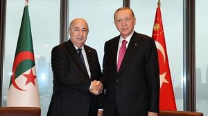 قمة جزائرية-تركية لتمتين العلاقات بين البلدين وبحث سبل وقف الحرب على غزة- (الأناضول)