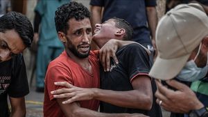 دخل العدوان الإسرائيلي على قطاع غزة يومه الـ49 تزامنا مع بدء الهدنة- الأناضول 