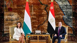  السيسي استقبل كاتالين نوفاك رئيسة المجر بمراسم رسمية- الرئاسة المصرية