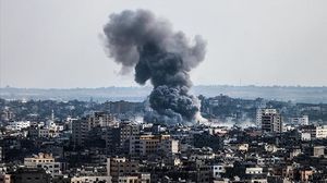 قصف إسرائيلي على غزة - الأناضول