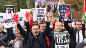 ندد الأتراك بموقف الولايات المتحدة الداعم للاحتلال الإسرائيلي في عدوانه على غزة- جيتي