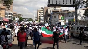 خرجت مظاهرات داعمة للفلسطينيين في العاصمة الغانية رغم انحياز الحكومة هناك للاحتلال- الأناضول