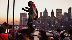 خرجت تظاهرات واسعة في الولايات المتحدة للتضامن مع غزة - جيتي