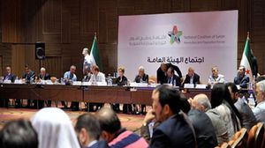 الائتلاف السوري المعارض في أحد اجتماعاته - ا ف ب