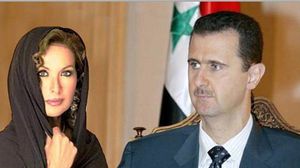 الرئيس السوري بشار الاسد والممثلة رغدة - أرشيفية