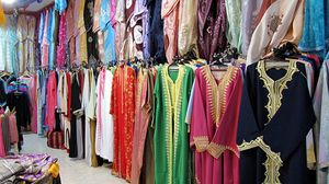 المغرب - سوق ملابس - القفطان