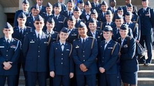 عدد من ضباط سلاح الجو الأمريكي - ا ف ب