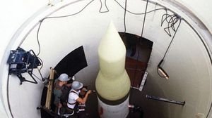 صورة من داخل إحدى منشآت السلاح النووي الأمريكي - ا ف ب 