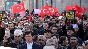 مظاهرات لمنظمات المجتمع المدني التركية دعما لأردوغان (أرشيفية) - الأناضول