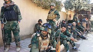 الجيش العراقي سقط بأول اختبار له أمام داعش وفر جنوده هاربين (أرشيفية) ـ أ ف ب 