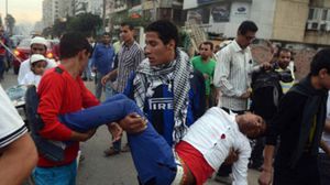 إحدى ضحايا اعتداءات قوات الأمن المصري على المسيرات السلمية - أرشيفية