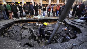 مشهد من تفجير القاهرة-الأناضول