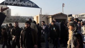 مقر الدولة الاسلامية "داعش" في سوريا - ا ف ب