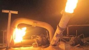 تفجير خط الغاز الرئيسي في سيناء - أرشيفية
