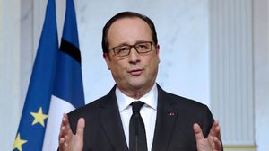 الرئيس الفرنسي زعم  أن تفكيك مخيم كاليه جرى دون مشاكل - ا ف ب