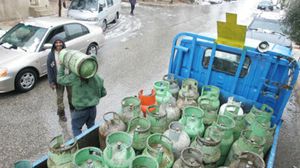 العديد من المدن الأردنية عانت نقصا في أسطوانات الغاز في العاصفة - أرشيفية