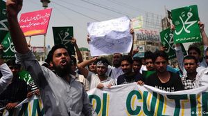 الاحتجاجات عمت باكستان في 2012 ضد الفليلم المسيء للرسول - أرشيفية