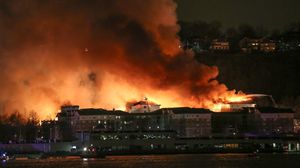  الحريق نشب في إقامة خاصة للمتقاعدين في مدينة بينغدينغشان في ولاية هينان - أرشيفية