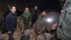 قال الأسد إنه زار جنوده رفعاً لمعنوياتهم في حربهم ضد الإرهاب - يوتيوب