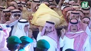 تشييع جثمان الملك عبد الله من جامع الإمام تركي بن عبد الله - أ ف ب