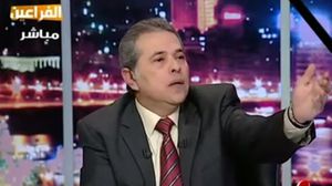 الإعلامي المصري توفيق عكاشة - أرشيفية