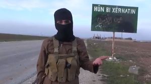 مقاتل خليجي من الدولة الإسلامية في كوباني - يوتيوب
