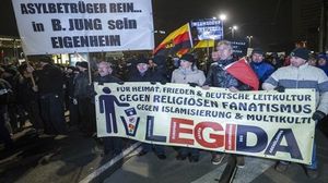 من مظاهرات ليغيدا في ألمانيا ضد الإسلام والأجانب - أرشيفية