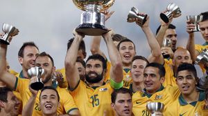 حفر المنتخب الأسترالي لكرة القدم اسمه في القائمة الذهبية لبطولات كأس آسيا - أ ف ب