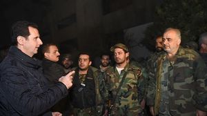 الأسد قال إنه كان يكره حضور اجتماعات حزب البعث في الجامعة - أ ف ب