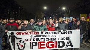 "بيغيدا" تتظاهر منذ أسابيع ضد استقبال ألمانيا لمزيد من المهاجرين - أ ف ب