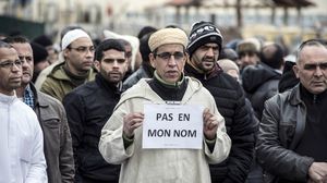 أدان مسلمو فرنسا الهجوم على شارلي إيبدو - أ ف ب