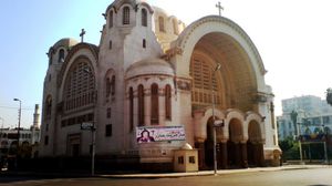 إحدى الكنائس المصرية - تعبيرية