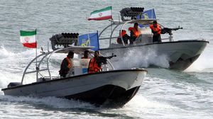 زوارق للبحرية الإيرانية في الخليج- أ ف ب أرشيفية